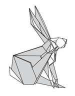Folding Australia 2007 - Scratching Rabbit, Cheng Chit Leong