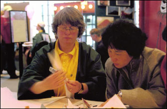 Brenda teaching